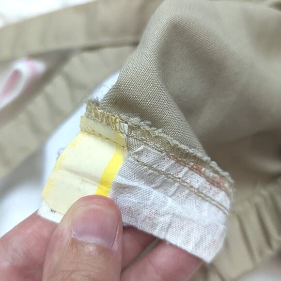 Vintage Dress Girls Sz 4T Khaki Tan Jumper Ice Cream Casual Outfit Set - Picture 3 of 3